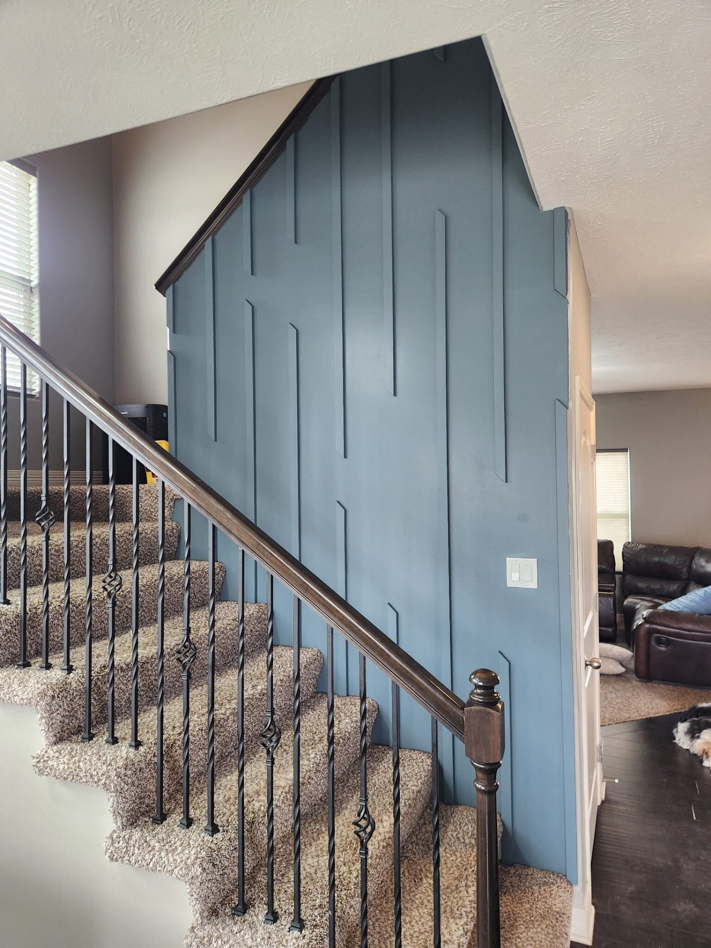 Custom home construction detail